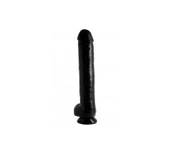 Star Performers Super Star Dildo 17 Inch Black